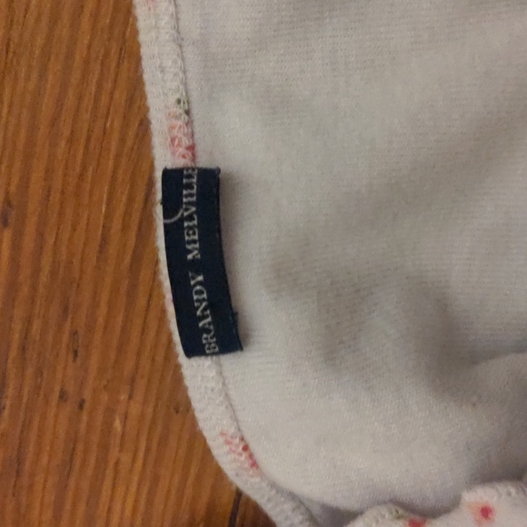 Brandy Melville floral tank top - Picture 3 of 3